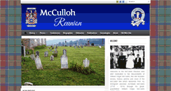 Desktop Screenshot of mccullohreunion.org