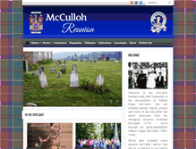 Tablet Screenshot of mccullohreunion.org